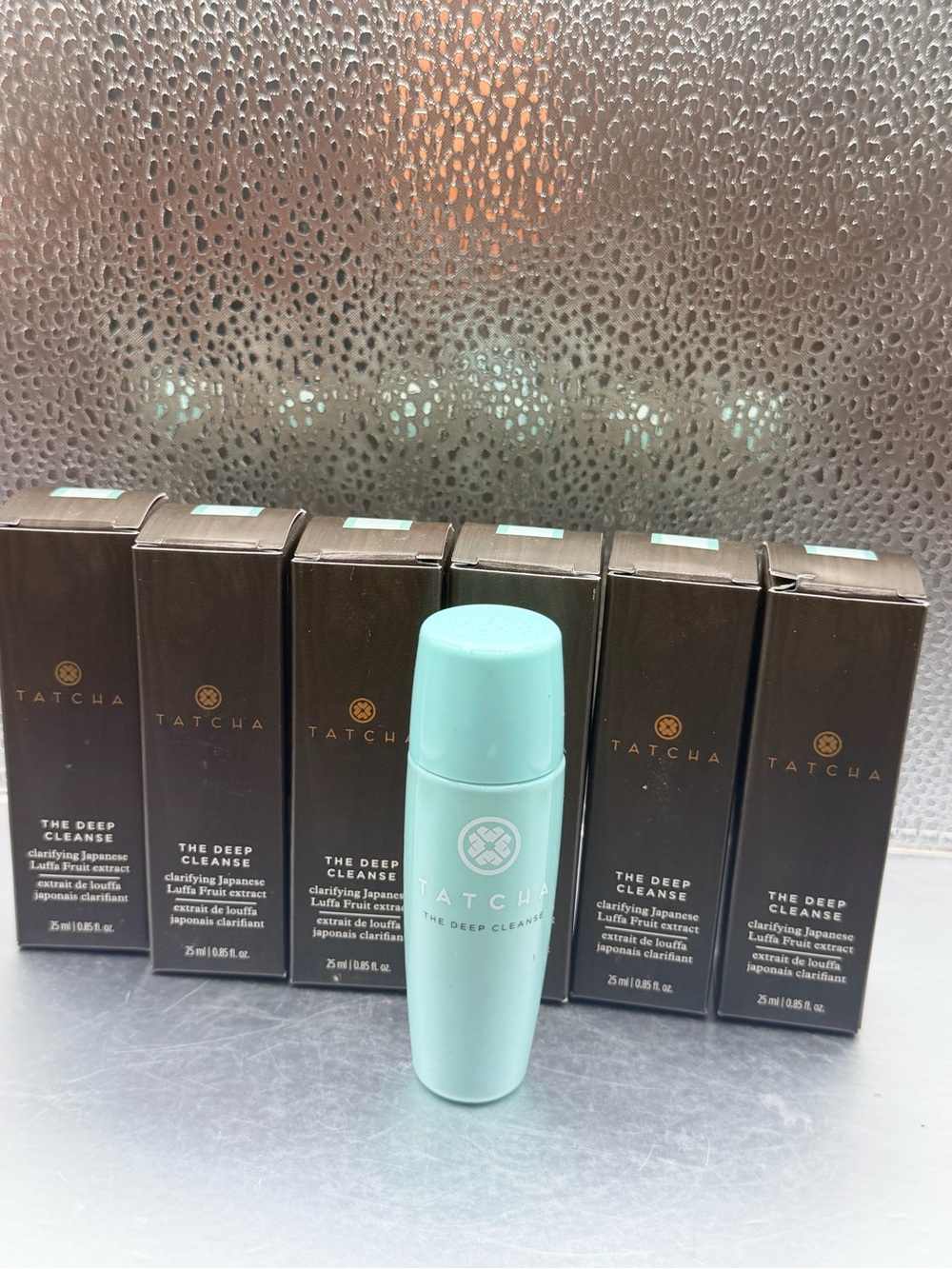 Tatcha Deep Cleanse Clarifying Cleanser - Mint Green & Brown